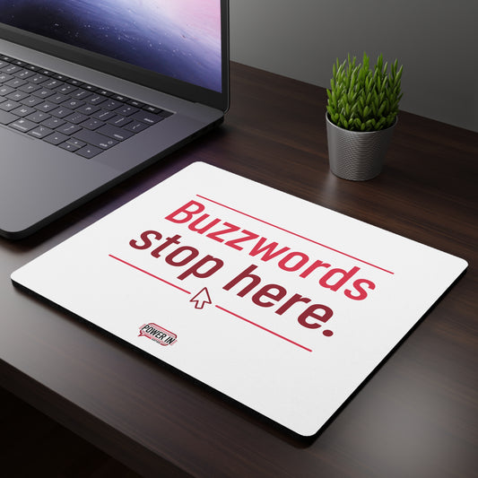 buzzwords mousepad